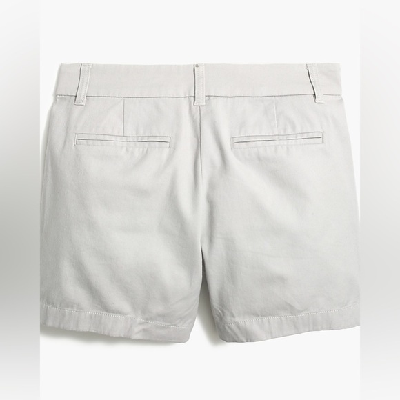 J. Crew Factory 5" classic chino short in Oyster Grey - Picture 3 of 10